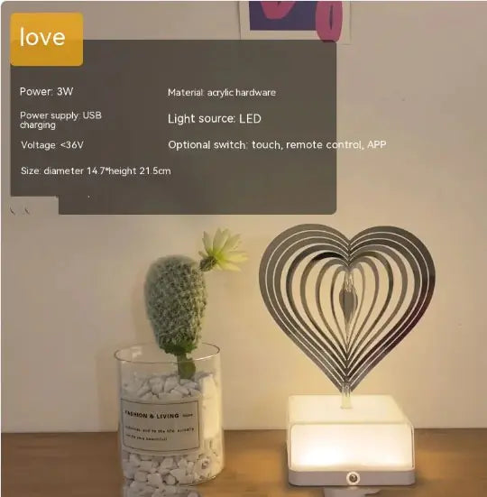 3D Rotating Ambience Light