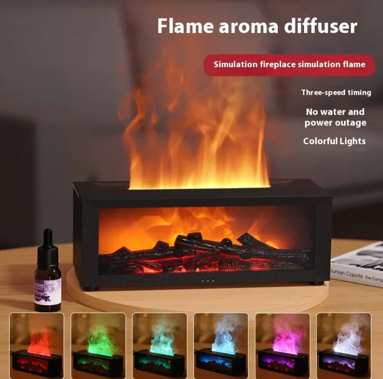 Aromatherapy Flame Humidifier