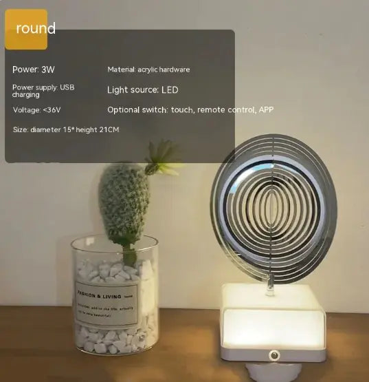 3D Rotating Ambience Light