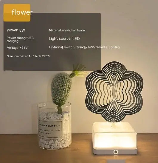 3D Rotating Ambience Light