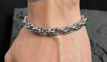 Silver Titanium Bracelet