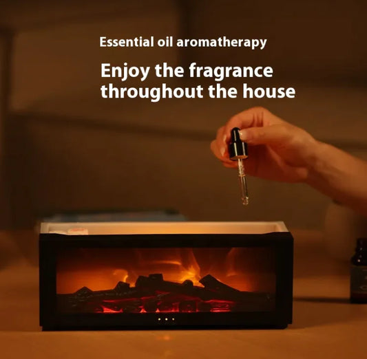 Aromatherapy Flame Humidifier