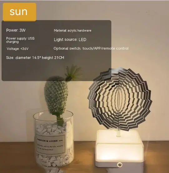 3D Rotating Ambience Light