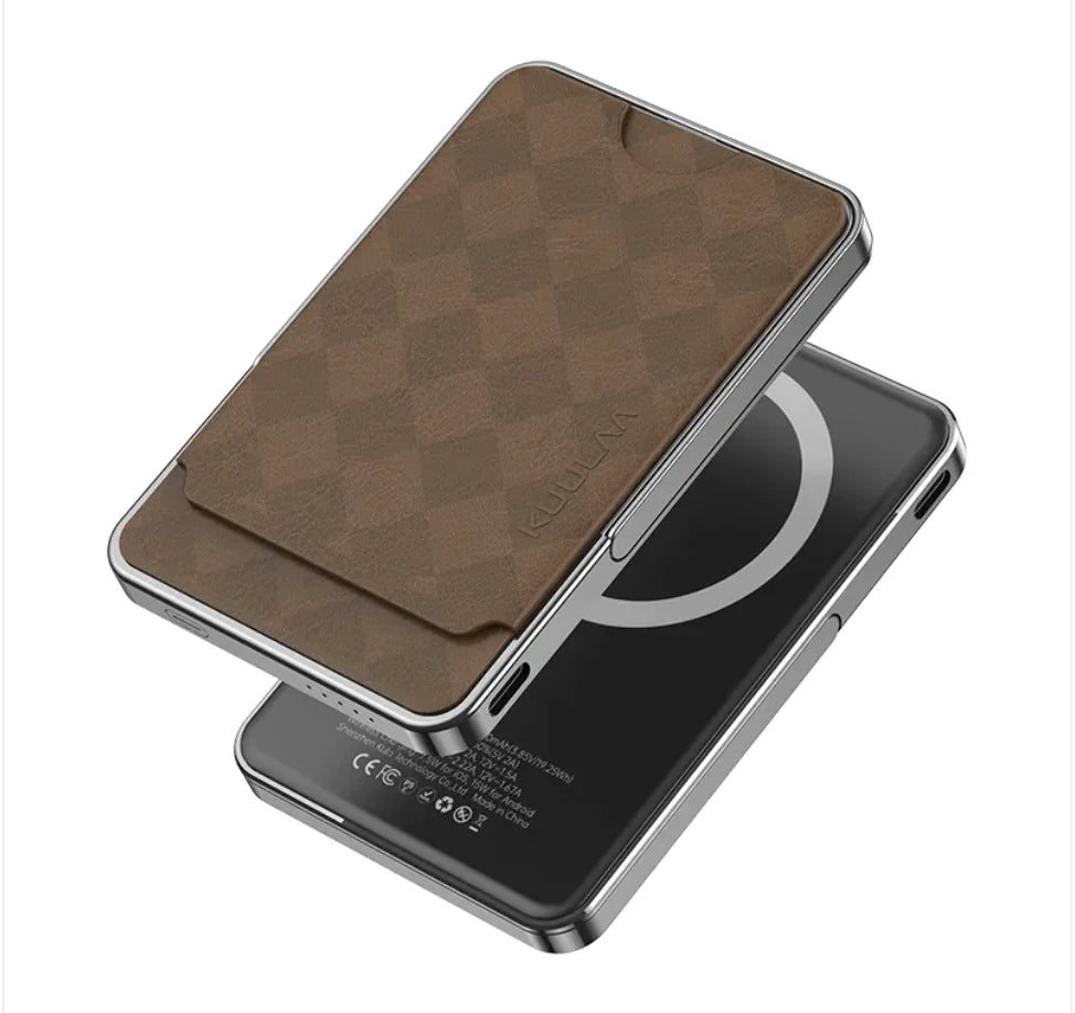 Magnetic Power Bank & Card Holder